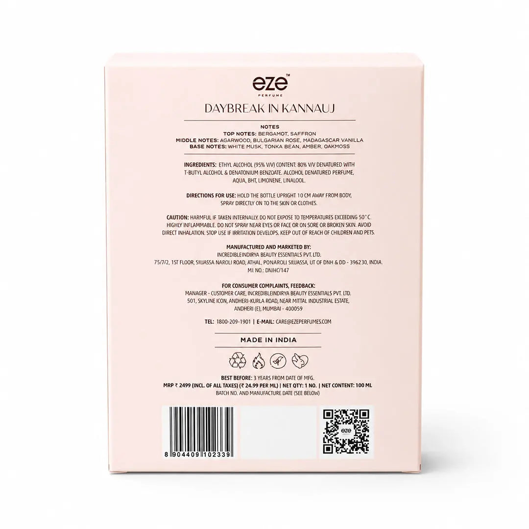 DAYBREAK IN KANNAUJ Eze Perfume