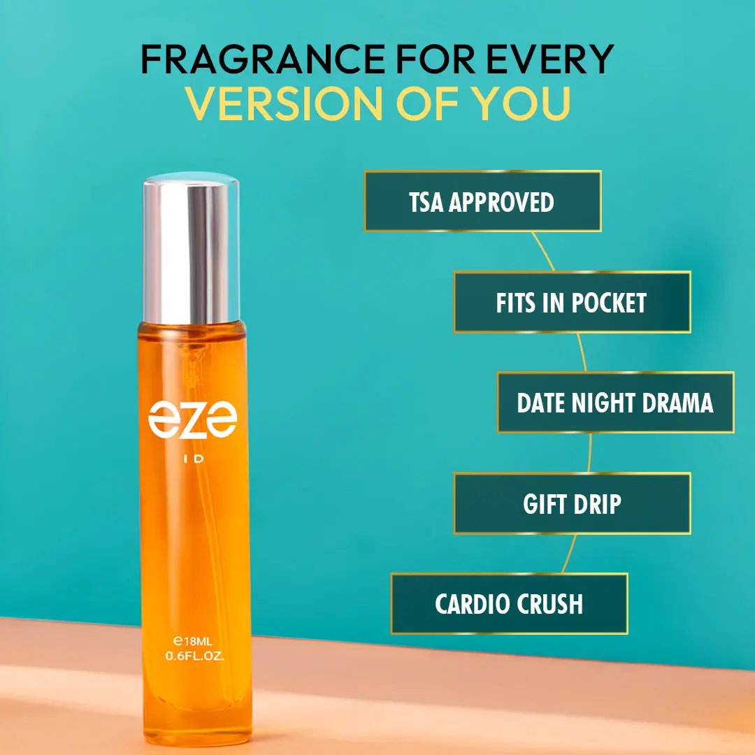 EZE ID Unisex Perfume – Citrus & Amber | 18ml – Eze Perfume