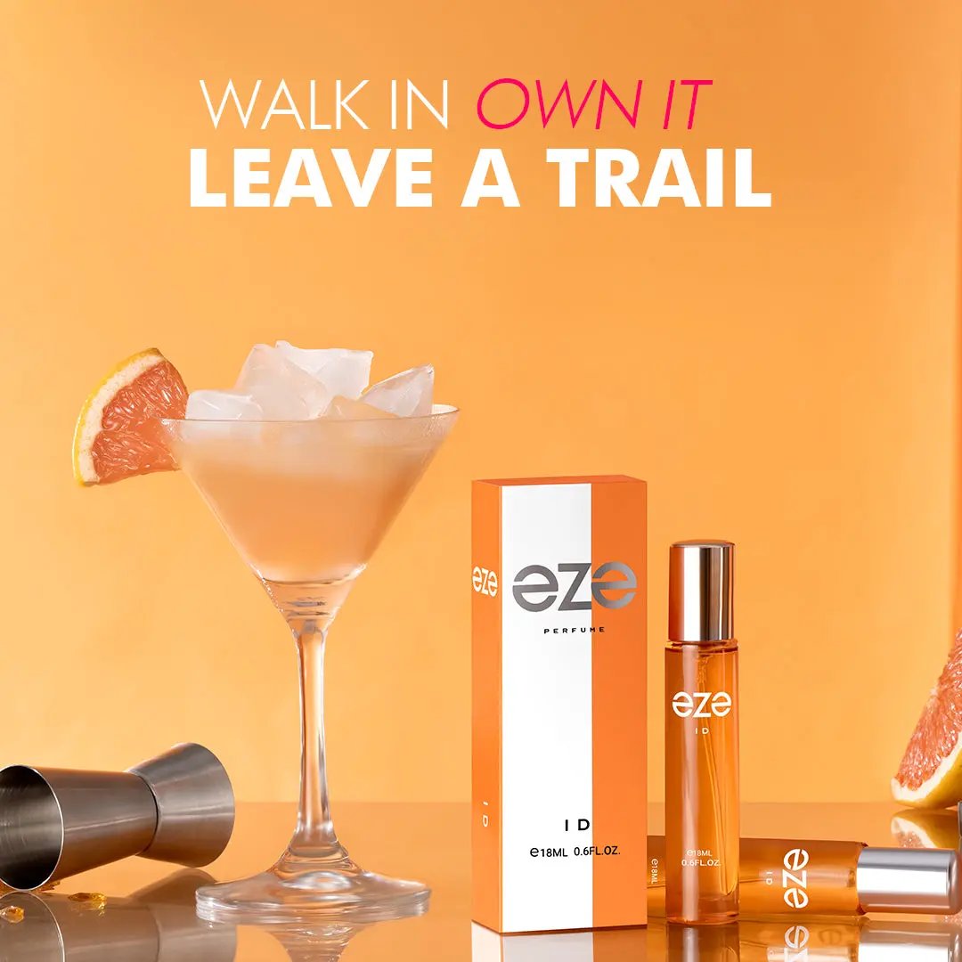 EZE ID Unisex Perfume – Citrus & Amber | 18ml – Eze Perfume
